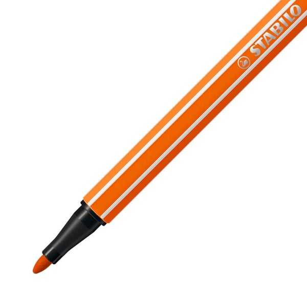 Miniatyrbillede 8 af 10: STABILO Pen 68 filtpen Orange 1 stk