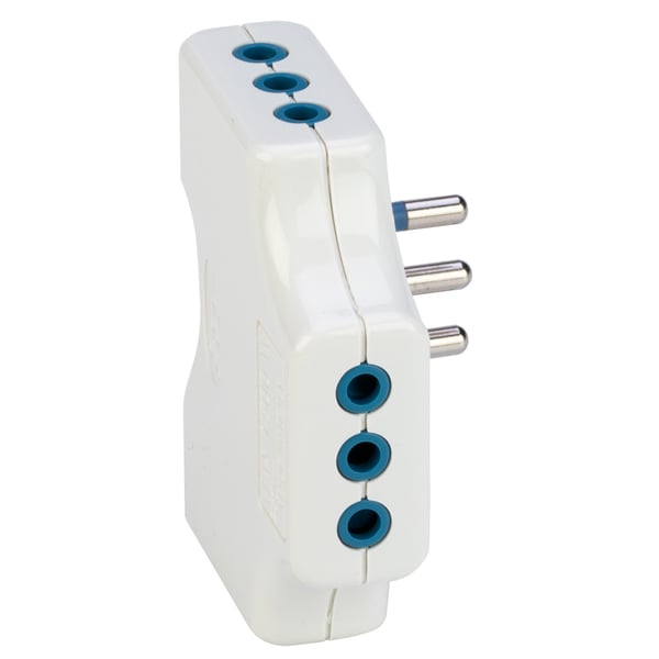 Poly Pool PP2346 strømstik adapter Type L (IT) Hvid