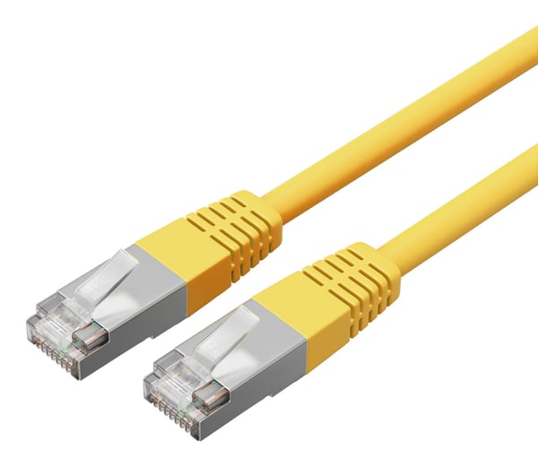 Miniatyrbillede 3 af 3: shiverpeaks BS75720-HY netværkskabel Gul 10 m Cat6 S/FTP (S-STP)