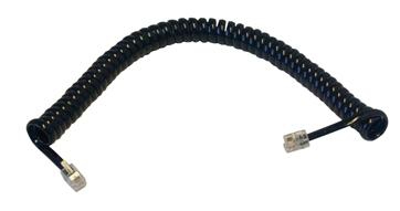 MCL FCM11SPIR-2M telefonkablar 2,10 m Svart