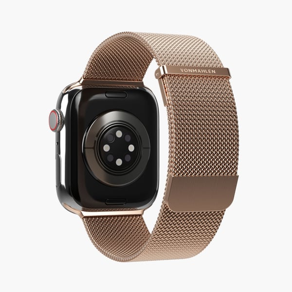 Miniatyrbild 4 av 4: Vonmählen Milanese Loop 2 Rem Rose Gold Rostfritt stål