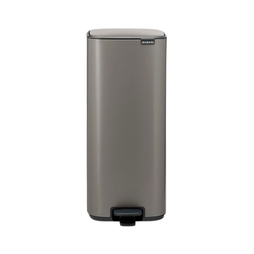 Miniatyrbillede 1 af 5: Brabantia 238161 skraldespand 30 L Rektangulær Stål Platin