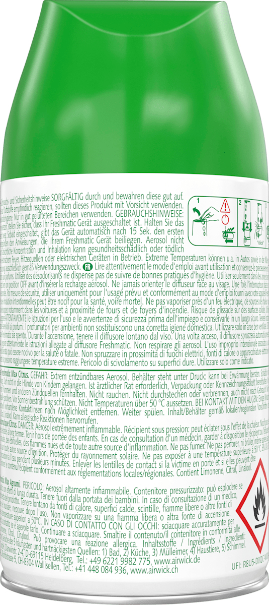 Miniatyrbillede 4 af 4: Air Wick Citrus luftpleje Indendørs Spray 250 ml