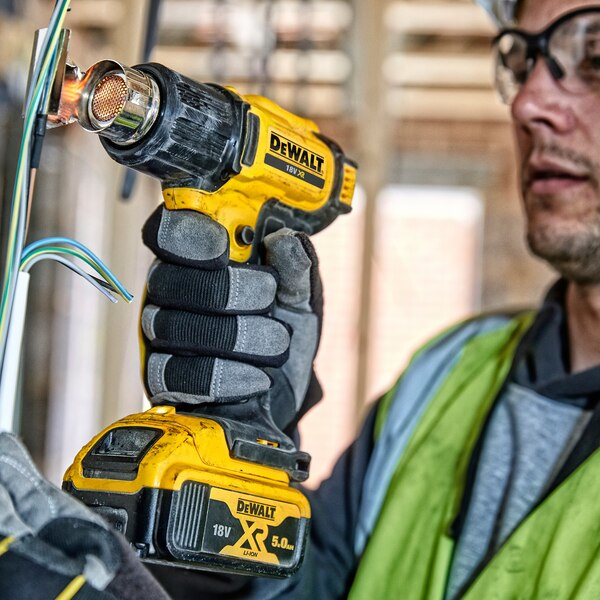 DeWALT DCE530N-XJ varmepistol Varmluftspistol 190 l/min 530 °C Gul