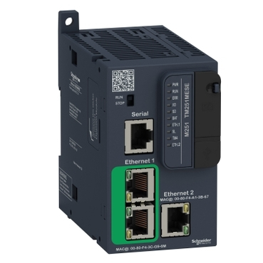 Schneider Electric TM251MESE Ohjelmoitava logiikkaohjainmoduuli (PLC) Schneider Electric TM251MESE Ohjelmoitava logiikkaohjainmoduuli (PLC)