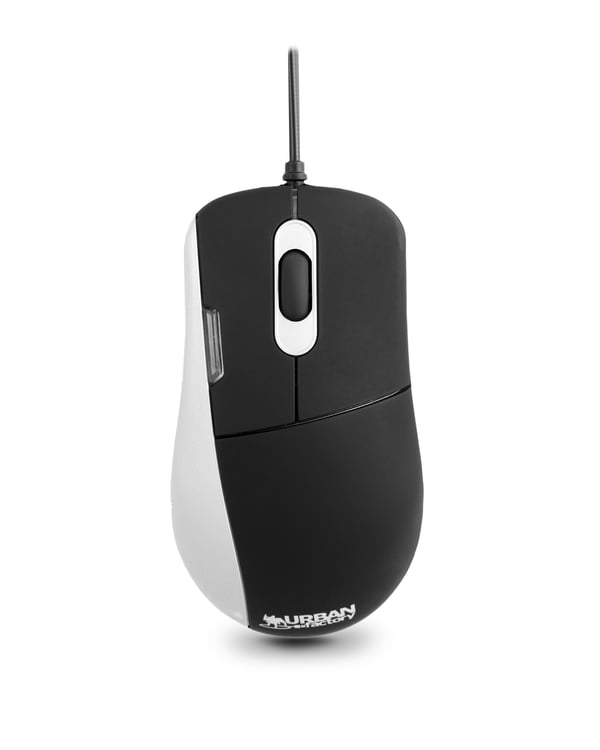 Urban Factory Desktop Silk Mouse hiiri Office Molempikätinen USB A-tyyppi Optinen 800 DPI