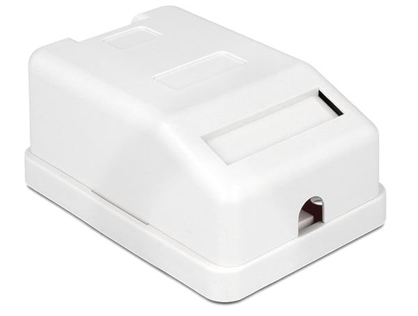 DeLOCK 86235 eldåse Hvid