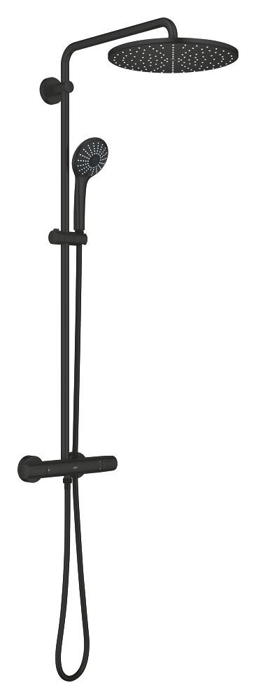 Miniatyrbillede 4 af 4: GROHE Vitalio Joy System 310 brusesystem 2 hoved(er) Væg Krom