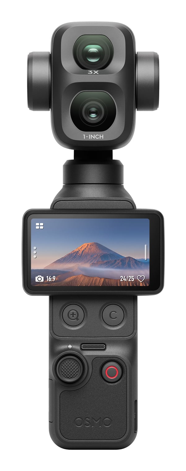 DJI Osmo Pocket 4P kardanled kamera 4K Ultra HD 37 MP Wi-Fi Sort
