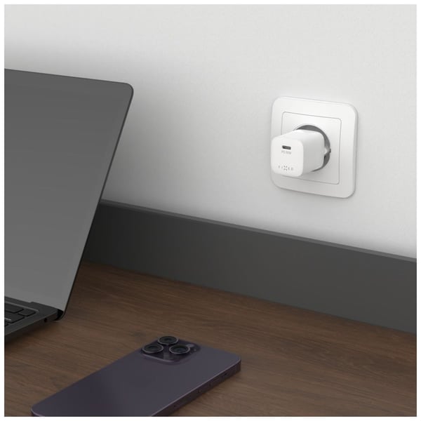Miniatyrbild 2 av 4: FIXED FIXC20M2-C-WH mobilladdare Universal Vit AC Snabb laddning inomhus