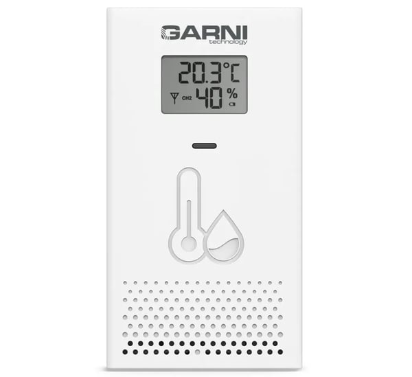 GARNI GARNI063H temperatur- & fugtighedssensor Udendørs Temperatur og luftfugtighedssensor Fritstående Trådløs