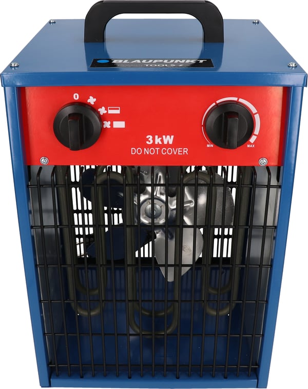 Blaupunkt EH9010 inomhus Svart, Blå, Röd 3000 W Elektrisk värmefläkt