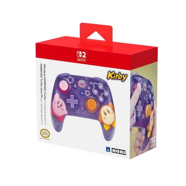 Miniatyrbild 1 av 10: Hori NSX-124E spelkonsoler Lila Spelplatta Analog Nintendo Switch 2