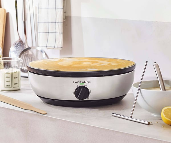 Miniatyrbillede 2 af 2: LAGRANGE Crêpière Pro pandekage- og crepes-maskine 1 pandekage(r) 3000 W Sort, Rustfrit stål