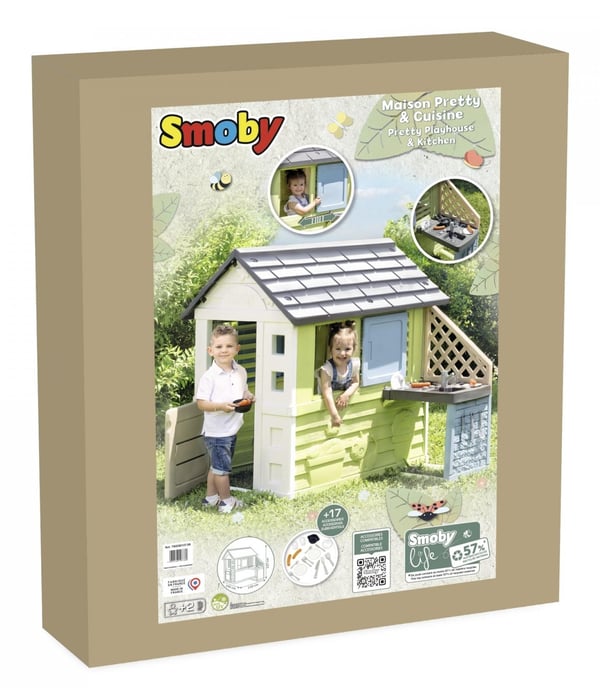 Miniatyrbild 4 av 4: Smoby 810738 lekstugor