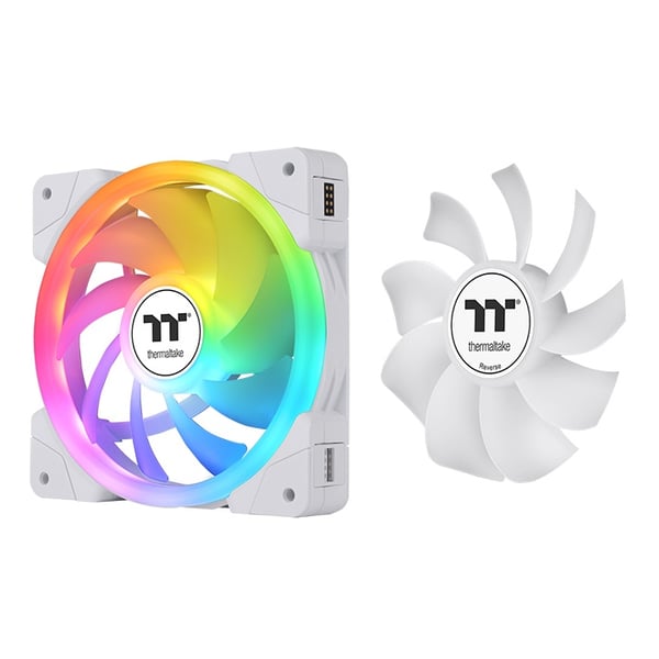 Thermaltake SWAFAN EX12 ARGB Computerkabinet Luftkøler 12 cm Hvid 3 stk