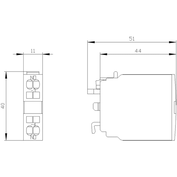 Pikkukuva 3 / 3: Siemens 3RH1921-2CA10 luokittelematon