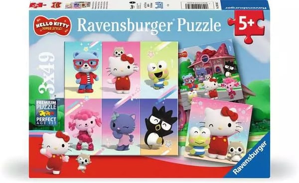 Ravensburger 12001035 pussel Färgpussel 49 styck Tecknade serier