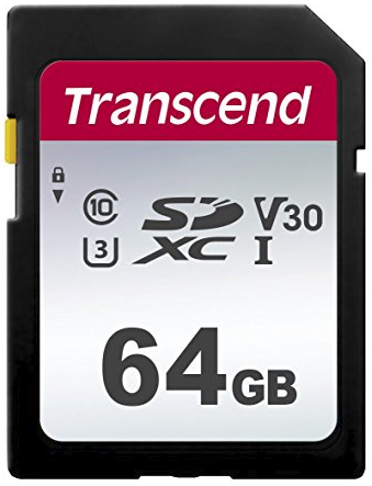 Transcend TS64GSDC300S hukommelseskort 64 GB SDXC NAND Klasse 10