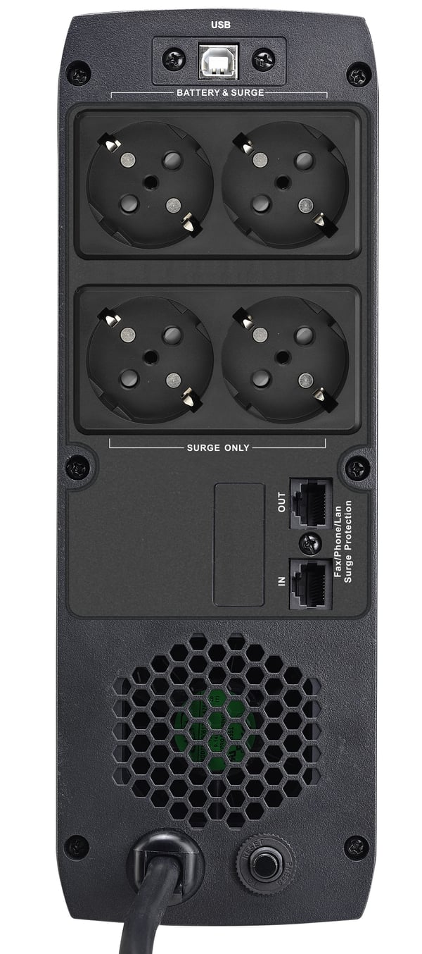 PowerWalker VI 1500 GXB UPS-virtalähde Linjainteraktiivinen 1,5 kVA 900 W 4 AC-pistorasia(a)