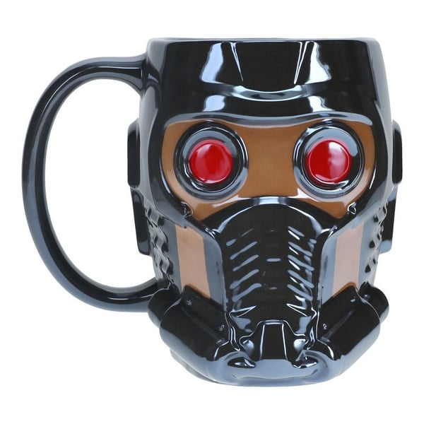 Paladone Starlord Shaped Mug kop Sort Universel 1 stk
