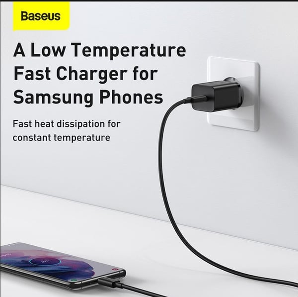 Baseus TZCCSUP-L01 mobilladdare Smartphone Svart AC, USB Snabb laddning inomhus