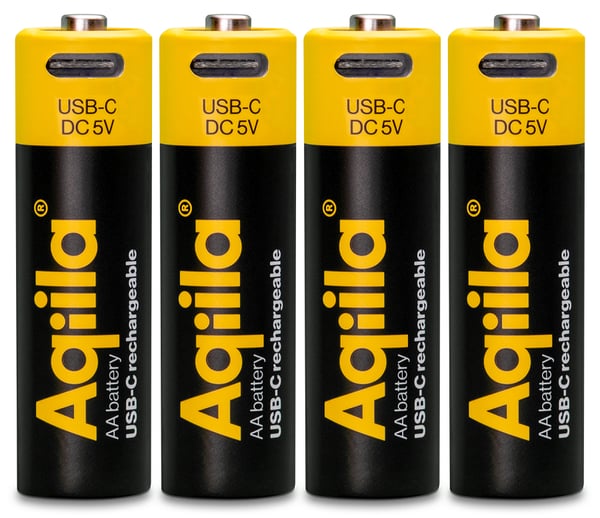 Aqiila 406093 husholdningsbatteri Genopladeligt batteri AA Lithium-Ion (Li-Ion)