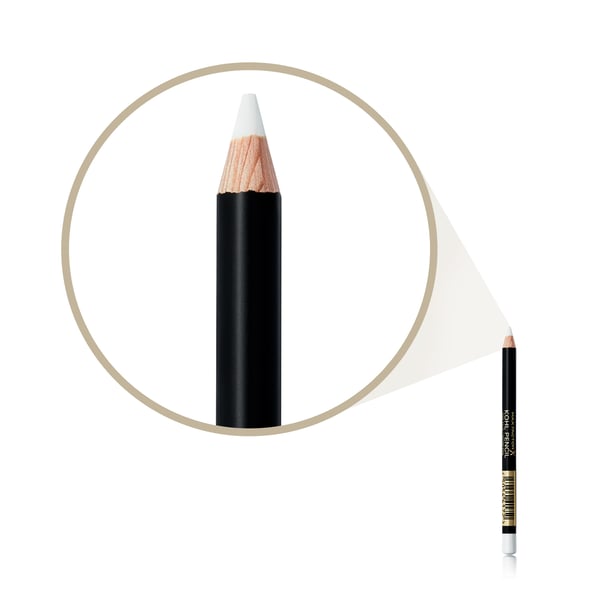 Miniatyrbillede 4 af 4: Max Factor Kohl eye pencil 1,2 g 010 White
