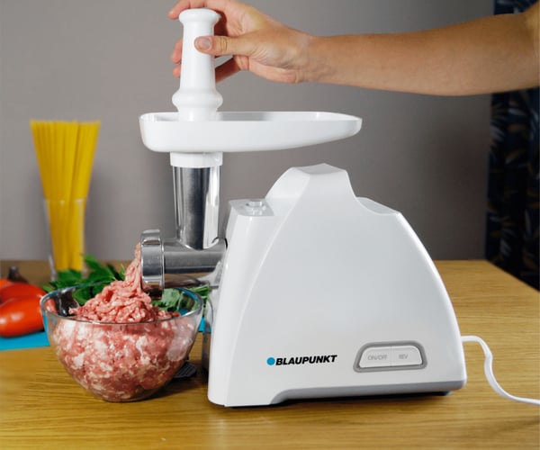 Miniatyrbild 2 av 4: Blaupunkt FMM401 köttkvarn 500 W Vit
