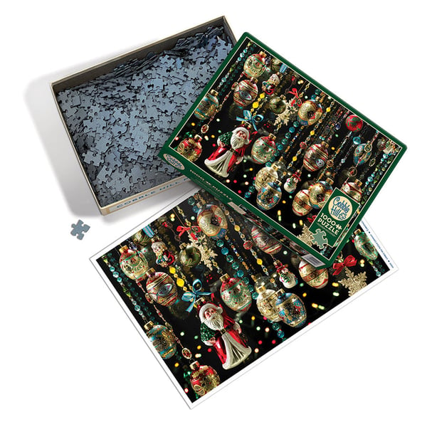 Cobble Hill Christmas Ornaments Puslespil 1000 stk