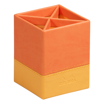 Rhodia 318914C pennställ Konstläder Orange