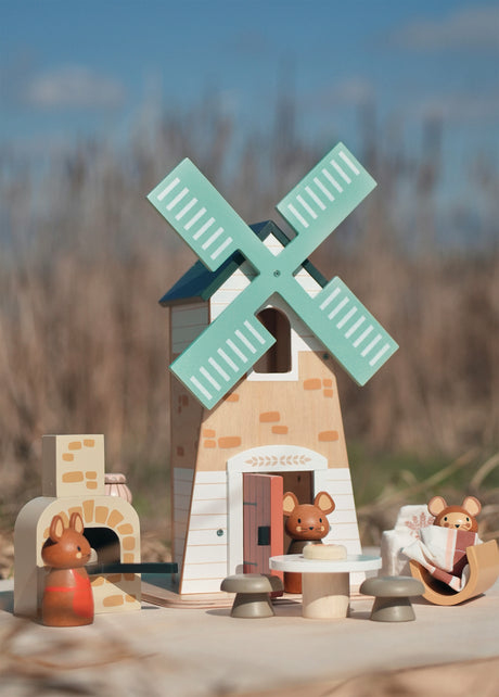 Miniatyrbillede 8 af 9: Tender Leaf Toys Penny Windmill