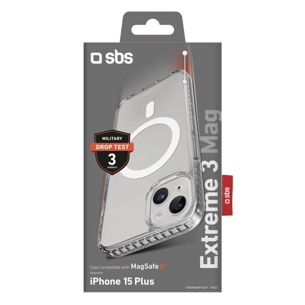 Miniatyrbillede 2 af 3: SBS TEEXMAGIP1567T mobiltelefon etui 17 cm (6.7") Cover Transparent