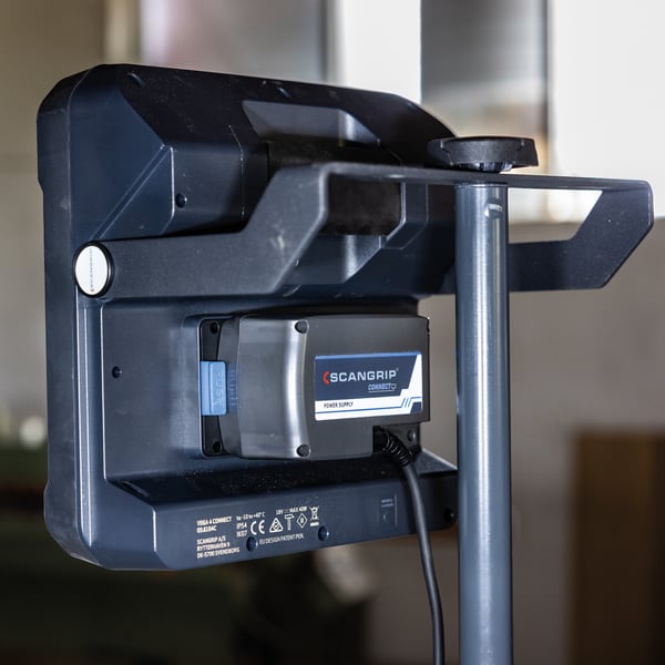 SCANGRIP Vega 4 Connect Sort 40 W LED F