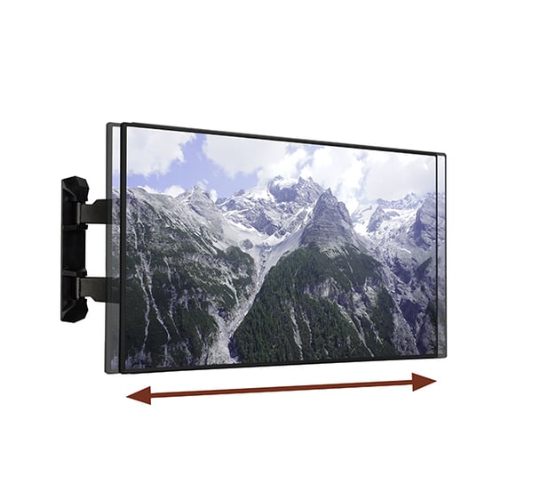 B-Tech BT8226 165,1 cm (65") Musta