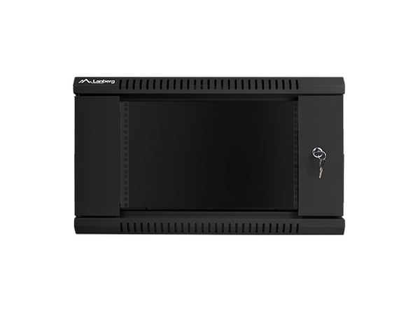 Lanberg WF01-6606-10B rack 6U Väggmonterad rack Svart