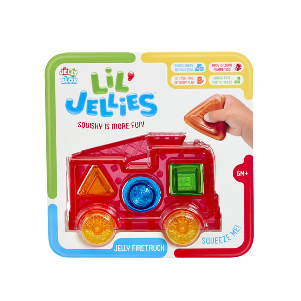 Miniatyrbild 15 av 17: Goliath Lil' Jellies - Jelly Fire Truck