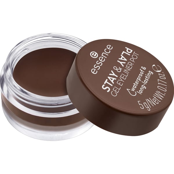Miniatyrbillede 1 af 2: Essence STAY & PLAY eyeliner 5 g Gele 02 Brown