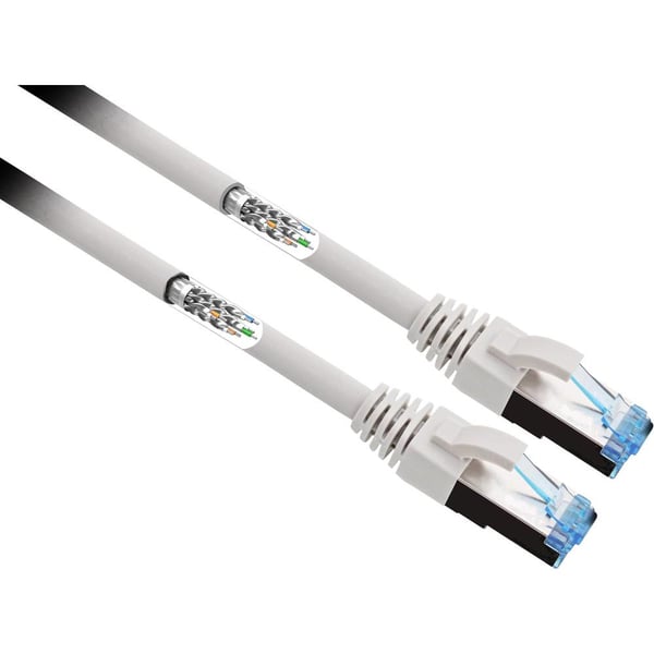 Renkforce RF-4737370 netværkskabel Hvid 3 m Cat6a S/FTP (S-STP) Flad