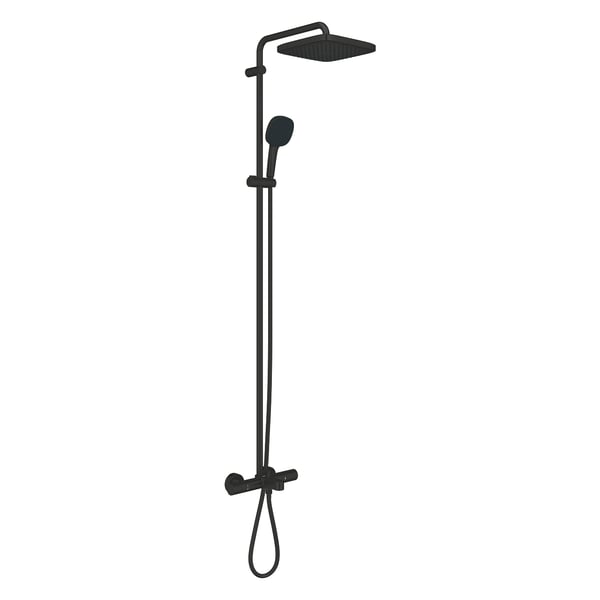 Miniatyrbillede 5 af 5: GROHE Vitalio Comfort 250 brusesystem Sort