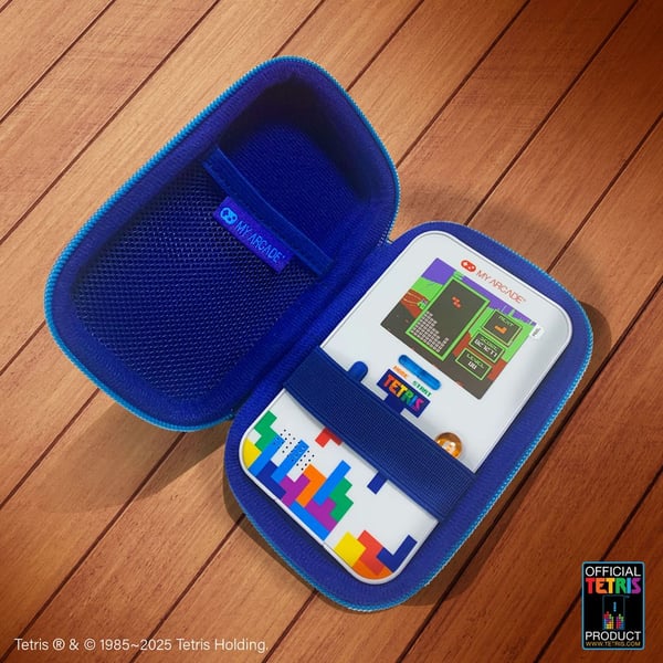 My Arcade Go Gamer + Travel Case Tetris (New Version) bärbara spelkonsoller 6,35 cm (2.5") Vit