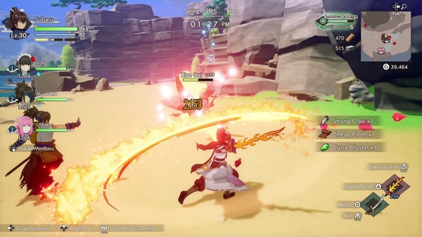 Miniatyrbillede 6 af 7: Marvelous Rune Factory: Guardians of Azuma Standard PlayStation 5
