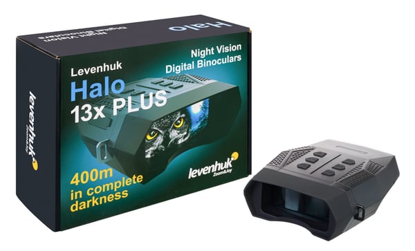 Miniatyrbillede 8 af 14: Levenhuk Halo 13x Plus kikkert Sort