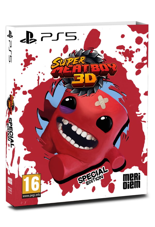Pikkukuva 6 / 7: Meridiem Games Super Meat Boy 3D Erikois PlayStation 5