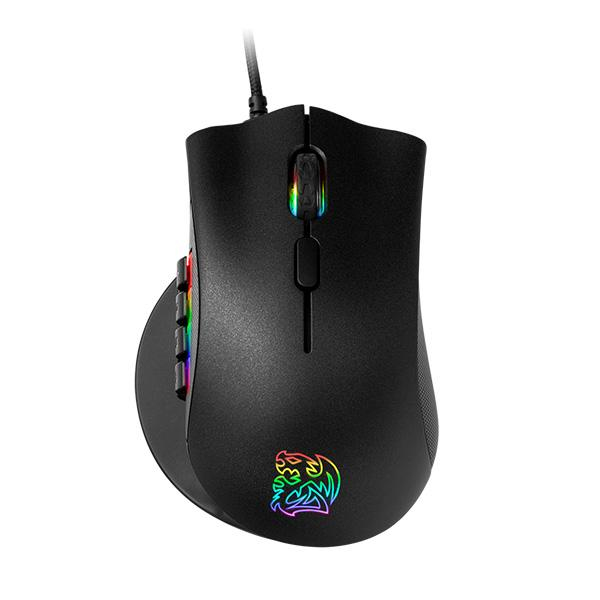 Thermaltake NEMESIS datormöss Spela Högerhand USB Type-A Optisk 12000 DPI