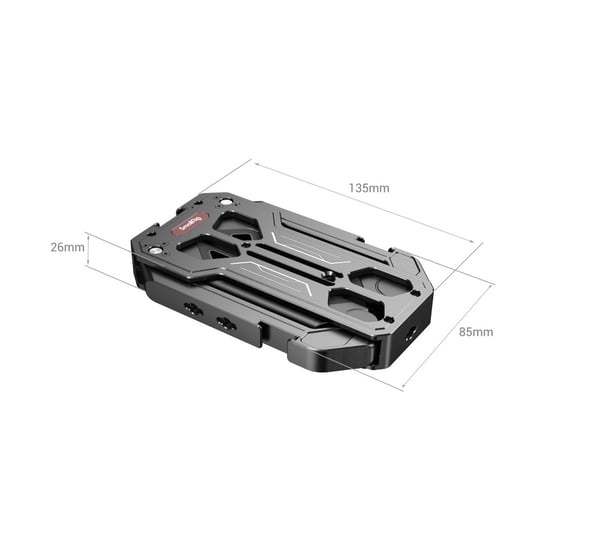 SmallRig Fold P10 telefonbeslag & -stand Sort