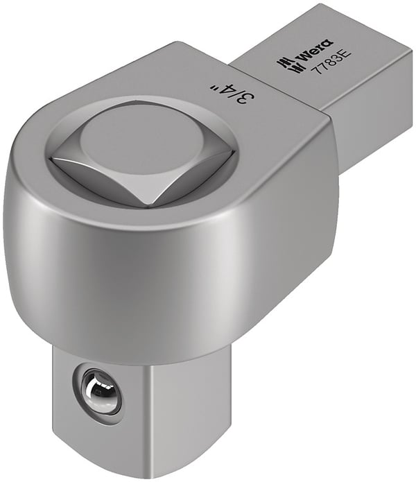 Miniatyrbillede 1 af 6: Wera 05078710001 tilbehør til momentnøgle Krom 3/4" 1 stk