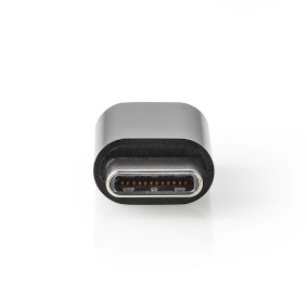 Nedis CCGB60910BK kabelomvandlare (hane/hona) USB Micro-B USB-C Svart