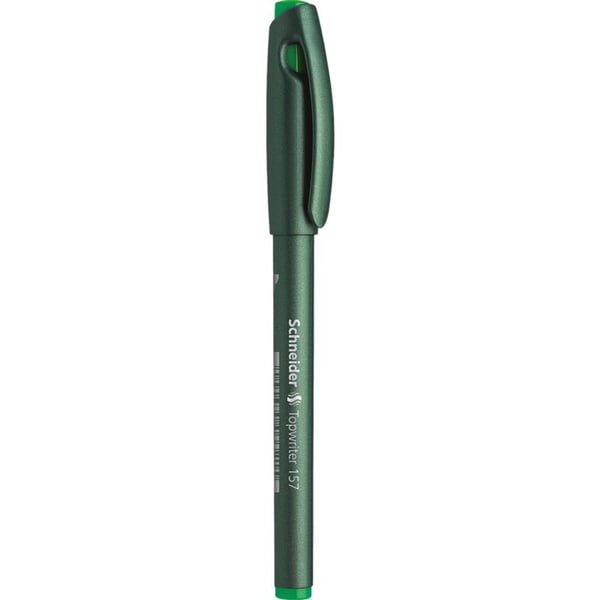 Schneider Schreibgeräte Topwriter 157 stiftpennor Grön 10 styck