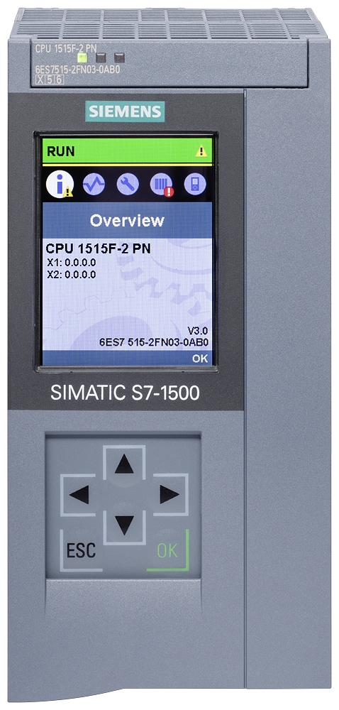 Siemens 6ES7515-2FN03-0AB0 6ES75152FN030AB0 SPS-Zentralbaugruppe